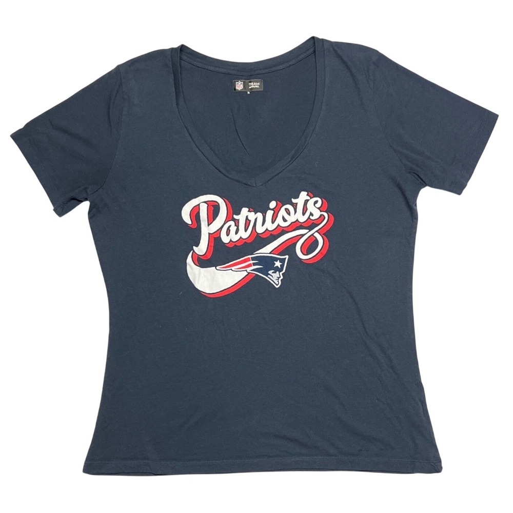 New England Patriots‎ V-Neck T-Shirt NFL Super Bowl XL SHIPS OUT WITHIN 24 HOURS